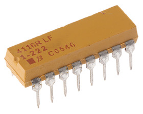 Drabinka rezystorowa ±2% 2.2kΩ Izolacja, 8 x, 2.25W DIP Bourns