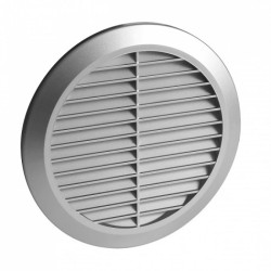 Kratka wentylacyjna fi 100mm satyna siatka T30SS