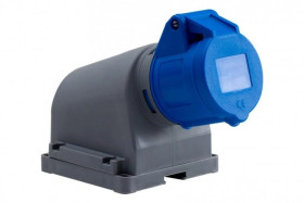 Gniazdo przemysłowe stałe 16A 3p 220V-250V IP44 /FE/
