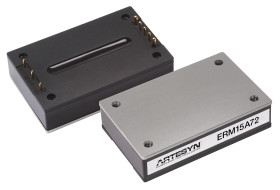 Przetwornica DC-DC, 75W, Uwe 43 → 101 V DC, Uwy 15V dc, Iwy 5A Tak, Artesyn / Advanced Energy