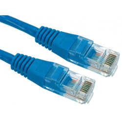 Kabel Ethernet Cat5e długość 1.5m Z zakończeniem RS PRO PVC l. żył: 8 średnica 5.4mm