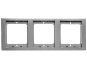 Berker K.1/K.5 Ramka potrójna pionowa stal szlachetna nierdzewna 13337004