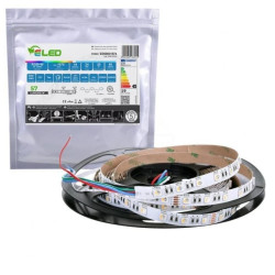Taśma LED RGBW 300 SMD 4w1 24V 19W + zimna 6500K IP20 - ED00031574 /odcinki po 5 m/