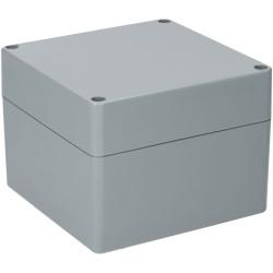 R-TECH 301728 ABS Enclosure IP65 Dark Grey 120x120x90mm