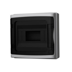 Rozdzielnica hermetyczna modułowa UV 400V AC 1000V DC 1x8 natynkowa IP 65 940.08 bezhalogenowa