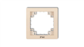 Ramka Pośrednia Do Łączników Ip44 Beżowy 1Drph