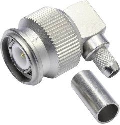 Złącze TNC Telegärtner 100023696 100023696 złącze męskie kątowe 50 Ω 1 szt.