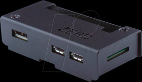 7350001160115 Case for Raspberry Pi Zero, steel, black