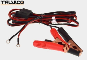 Przyłącze 2*krokodyl/2*konektor oczkowy SZ350 3,0m