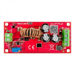 Przetwornica podnosząca napięcie z regulacją 12..48V Vin 10V...30VDC, Vout 12...48VDC, Pout 100W, moduł do zabudowy