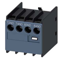 Dodatkowy blok przełączników Siemens 2 1NC + 1NO 3RH29 Śruba Zatrzask