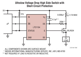 High-Side Micropower MOSFET Driver