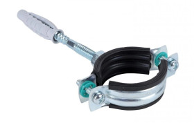 2S obejma z okładziną set M8/10 rozmiar 104-112mm 33245112 /opakowanie 25szt/