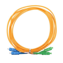 Patchcord Jednomodowy, Duplex, G652D, 3mm, 10m Extralink SC/APC-SC/UPC