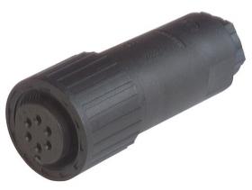 CM 06 EA 14S-6S gniazdo kablowe 6 pin, Hirschmann, 932458100, CM06EA14S-6S