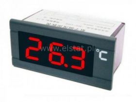 Termometr LED szara obudowa -50°C~110°C 12V AC/DC