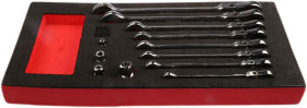 Zestaw narzędzi nastawnych RS PRO 8 → 19 mm 12 szt. Stal
