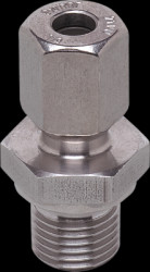 Cutting ring fitting, 50 bar/5 MPa, Ø 6 mm, G 1/4 for temperature sensors, E33431