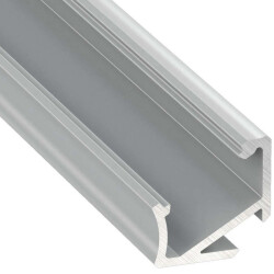 Profil LED typ H srebrny anodowany 1m kątowy narożny aluminiowy Polski producent LUMINES