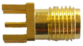 Złącze koncentryczne Żeński typ złącza Złącze SMA Lutowane