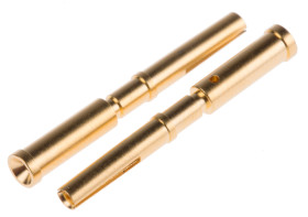 Końcówka pinowa Żeński Połączenie zagniatane 23.2mm Montaż na kablu 20 AWG