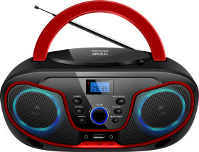 Radio-CD Silva Schneider MPC 19.4 USB fale metrowe (VHF) czarny, czerwony