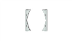 Mini Ramka Pośrednia Do Gniazd Podwójnych Lodowy Błękit 47Mrp-2