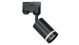 Reflektor Pipe Ring Track Spot Light Black 1Xgu10 - 3 Fazowy Ml7671 Eko-Light