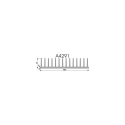 Radiator A4291 L-7cm