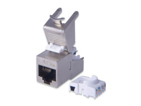Moduł Keystone RJ45 (8p8c) kat.6A STP beznarzędziowy DN-93617