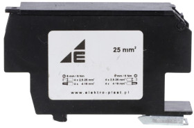 Blok rozdzielczy PV 1500V DC SDB-25/CZA 48.929