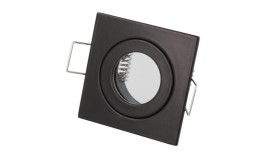 Led Line Oprawa Sufitowa Wodoodporna Mr11 Kwadratowa Czarna