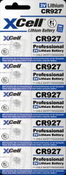 148264 Lithium button cell, CR927, 5-unit blister pack