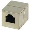 Łącznik modularny, kat.6 2xRJ-45 STP gniazdo-gniazdo ekranowany
