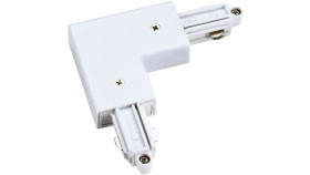 Łącznik Biały Do Szynoprzewodów 1 Fazowych Lp-552-S-Wh Light Prestige