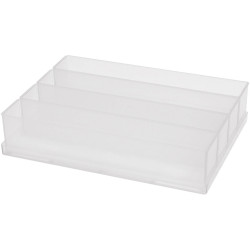 Raaco 136433 Assortment Case Insert PP 4-Compartment 220x160x47 mm