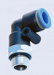 Złączka kątowa G3/8 fi 6 84.0050.04.3806