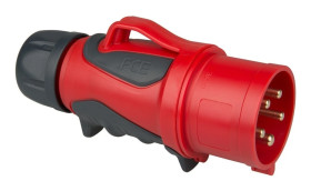 Wtyczka przenośna (zwrotnica faz) 32A 5P 400V 6h IP44/54 GRIP 70253-6