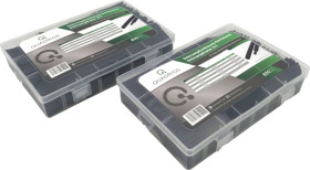 Quadrios 2109CA136 Zestaw rurek termokurczliwych Współczynnik skurczu:2:1 1600 szt.