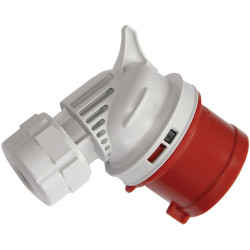 SIROX 811.037 CEE Right Angle Plug 16A 5-Pin 400V