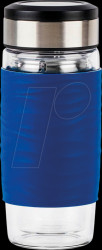 N20805 EMSA insulated cup TEA MUG blue 0.4 l