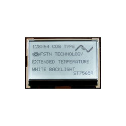 Wyświetlacz LCD-CG-C128064A-FIW K/W-E6