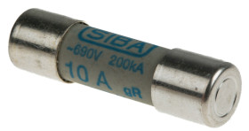 Bezpiecznik 10A 10 x 38mm 700V ac SIBA