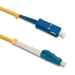 Qoltec Patchcord światłowodowy LC/UPC - SC/UPC Singlemode 9/125 G652D Simplex 5m