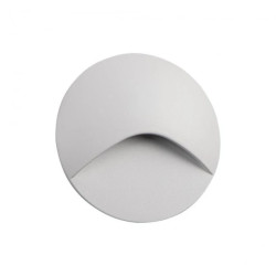 Oprawa przyschodowa LED okrągła EXIN LED O W-NW 2.5W 220-240 AC 50lm kl.I IP65 neutralna 4000K biały 39132