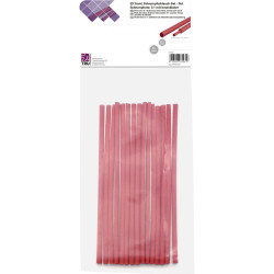 TruComponents 30418 Heatshrink set Red 3mm 1mm Shrinkage:3:1 15pcs