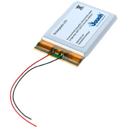 Jauch 247568 Non-standard LiPo Battery Rechargeable 3.7V 1350mAh Prismatic