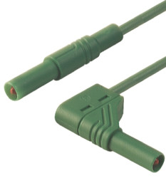 934083104, PVC, 32A, 1000V ac/dc, kolor: Zielony, dł. 1m, -15 → +70°C, Hirschmann Test & Measurement