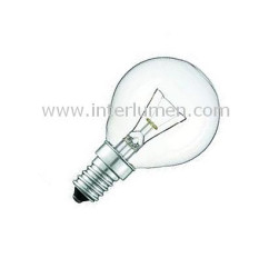 E14 24V 40W klar 45x70 ChRL