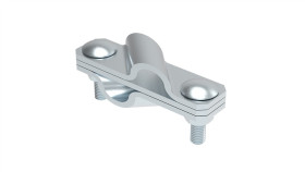 Złącze Krzyżowe Skośne Pręt-Pręt 3-Elem. Stal Ocynkowana Galwanicznie 116.9...